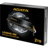 ADATA LEGEND 900 2 TB, Unidad de estado sólido negro/Dorado