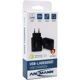 Ansmann Home Charger 130Q Negro Interior, Cargador blanco, Interior, Corriente alterna, 12 V, Negro