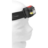 Ansmann Linterna frontal HD250RS, Luz de LED negro