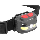 Ansmann Linterna frontal HD250RS, Luz de LED negro