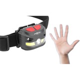 Ansmann Linterna frontal HD250RS, Luz de LED negro