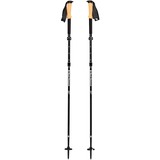 Black Diamond Alpine FLZ bastón de trekking Unisex Plegable, Aparato para fitness negro, Unisex, Plegable, Senderismo, Senderismo, Corcho, Bloqueo deslizante, Carburo