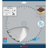 Bosch 2 608 837 727 hoja de sierra circular 25 cm 1 pieza(s) Madera noble, Madera blanda, 25 cm, 3 cm, 1,6 mm, 6000 RPM, 2,2 mm