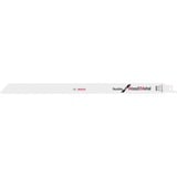 Bosch S 1222 VF Hojas de sierra de calar, sierra de marquetería y de sierra recíproca, Hoja de sierra Plástico reforzado con fibra de vidrio, Metal, Chapa metálica, Madera con clavos, 1,8 mm, 2,6 mm