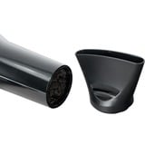 Braun HD710 secador 2200 W Negro, Plata, Secador de pelo negro/Plateado, 70 °C, Negro, Plata, Monocromo, Con agujero en la empuñadura para colgar, Botones, Control deslizante, 2200 W