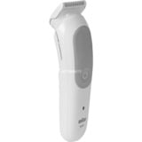 Braun Series 5 BG5500 Gris, Blanco, Cortador de pelo gris, Mojado y seco, Batería, Gris, Blanco