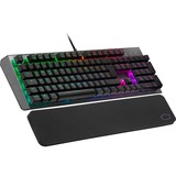Cooler Master CK-550-GKTM1-DE, Teclado para gaming negro