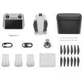DJI Mini 3 Fly More Combo, avión por control remoto gris claro