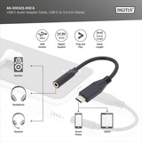 Digitus Adaptador de audio USB Tipo-C 