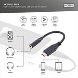 Digitus Adaptador de audio USB Tipo-C 