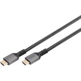 Digitus Cable de conexión HDMI Ultra High Speed, con Ethernet, UHD 8K negro/Gris