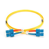 Digitus Cable de parche LWL, dúplex, conector SC > SC, monomodo OS2 amarillo