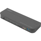 Digitus KVM Switch DisplayPort 4 Puertos, Switch KVM 