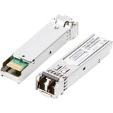 Digitus Módulo mini GBIC (SFP), 1,25 Gbps, 0,55 km, Transceptor 1,25 Gbps, 0,55 km, Fibra óptica, SFP, LC, 50/125 µm, SX, 500 m