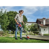EINHELL GE-CT 18 Li Kit Batería, Cortabordes rojo/Negro, 8500 RPM, 90°, Batería, Ión de litio, 18 V, 2 Ah