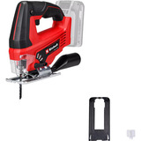 Einhell TC-JS 18 Li-Solo, Sierra de calar rojo/Negro