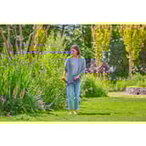 GARDENA Recortadora de césped a batería EasyTrim 25/18V P4A, Cortabordes gris/Turquesa