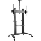 HAGOR BrackIT Stand HD XXL 3,05 m (120") Negro, Sistema de soporte negro, 140 kg, 165,1 cm (65"), 3,05 m (120"), 1000 x 600 mm, 1250 - 1600 mm, -5 - 10°