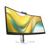 HP Series 5 Pro Monitor de videoconferencia WQHD USB-C Pro de la serie 5 de 34 pulgadas: 534pm, Monitor LED negro/Plateado, 86,4 cm (34"), 3440 x 1440 Pixeles, Wide Quad HD, LCD, 5 ms, Negro