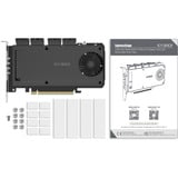 Icy Dock MB204MP-1B, Tarjeta de interfaz negro