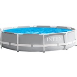 Intex Prism Rondo 126700NP, Piscina gris/Azul