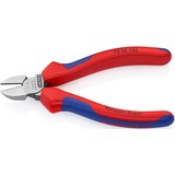 KNIPEX 70 02 140 Alicates de corte diagonal alicate rojo/Azul, Alicates de corte diagonal, Acero cromo vanadio, De plástico, Azul/Rojo, 14 cm, 150 g