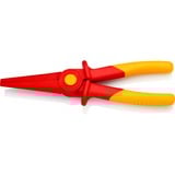 KNIPEX Alicates planos redondos de plástico, Pinza rojo/Amarillo