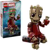 LEGO Marvel Super Heroes Groot con traje de Ravager, Juegos de construcción 