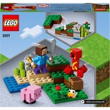 LEGO Minecraft 21177 La Emboscada del Creeper, Juguete de Construcción con Figuras, Juegos de construcción Juguete de Construcción con Figuras, Juego de construcción, 7 año(s), Plástico, 72 pieza(s), 103 g