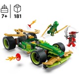 LEGO NINJAGO Coche de Carreras con Motor de Carga Manual de Lloyd, Juegos de construcción Juego de construcción, 7 año(s), Plástico, 181 pieza(s), 381 g