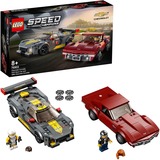 LEGO Speed Champions 76903 Deportivo Chevrolet Corvette C8.R y Chevrolet Corvette de 1969, Coches de Juguete, Juegos de construcción Coches de Juguete, Juego de construcción, 8 año(s), Plástico, 512 pieza(s), 610 g