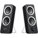 Logitech Z200 Negro Alámbrico 5 W, Altavoces de PC negro, 2.0 canales, Alámbrico, 5 W, 120 - 20000 Hz, Negro