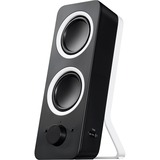 Logitech Z200 Negro Alámbrico 5 W, Altavoces de PC negro, 2.0 canales, Alámbrico, 5 W, 120 - 20000 Hz, Negro