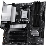 MSI PRO B850M-P WIFI placa base AMD B850 Zócalo AM5 micro ATX negro/Plateado, AMD, Zócalo AM5, AMD Ryzen 7000 Series, AMD Ryzen 8000 Series, AMD Ryzen 9000 Series, Zócalo AM5, DDR5-SDRAM, 256 GB