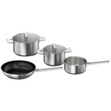 Neff Z9404SE0 kit de cacerolas 4 pieza(s), Conjunto de ollas acero fino, Acero inoxidable, Acero inoxidable, Acero inoxidable, Acero inoxidable, Acero inoxidable, Vidrio