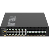 Netgear M4350-12X12F Gestionado L3 10G Ethernet (100/1000/10000) 1U Negro, Interruptor/Conmutador Gestionado, L3, 10G Ethernet (100/1000/10000), Bidireccional completo (Full duplex), Montaje en rack, 1U