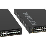 Netgear M4350-12X12F Gestionado L3 10G Ethernet (100/1000/10000) 1U Negro, Interruptor/Conmutador Gestionado, L3, 10G Ethernet (100/1000/10000), Bidireccional completo (Full duplex), Montaje en rack, 1U