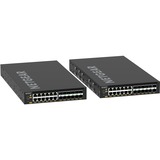 Netgear XSM4324 Gestionado L3 10G Ethernet (100/1000/10000) 1U Negro, Interruptor/Conmutador Gestionado, L3, 10G Ethernet (100/1000/10000), Bidireccional completo (Full duplex), Montaje en rack, 1U