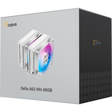 Ocypus Delta A62 ARGB, Disipador de CPU blanco