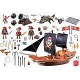 PLAYMOBIL Pirates Gran barco pirata, Juegos de construcción 