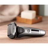 Panasonic 5025232831265, Máquina de afeitar plateado/Negro