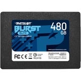 Patriot Burst Elite 2.5" 480 GB Serial ATA III, Unidad de estado sólido negro, 480 GB, 2.5", 450 MB/s, 6 Gbit/s