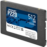 Patriot P220 512 GB, Unidad de estado sólido negro