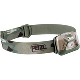 Petzl Tactikka Caqui Linterna con cinta para cabeza, Luz de LED camuflaje, Linterna con cinta para cabeza, Caqui, Botones, IPX4, 250 lm, 55 m