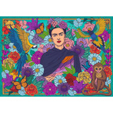 Ravensburger Puzzle - Paraíso de Frida Kahlo: loros, monos 