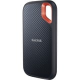 SanDisk Extreme Portable 1000 GB Negro, Unidad de estado sólido negro/Naranja, 1000 GB, USB Tipo C, 3.2 Gen 2 (3.1 Gen 2), 1050 MB/s, Protección mediante contraseña, Negro