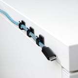 Sharkoon 4044951044078, Administración de cables negro