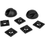 Sharkoon OfficePal Organizador de Cables, Administración de cables negro