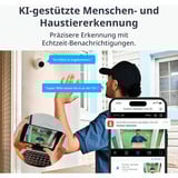 SwitchBot Outdoor Spotlight Cam 2K, Cámara de vigilancia blanco