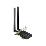 TP-Link Archer TX50E WLAN / Bluetooth 2402 Mbit/s, Adaptador Wi-Fi Inalámbrico, PCI Express, WLAN / Bluetooth, Wi-Fi 6 (802.11ax), 2402 Mbit/s, Negro, Metálico